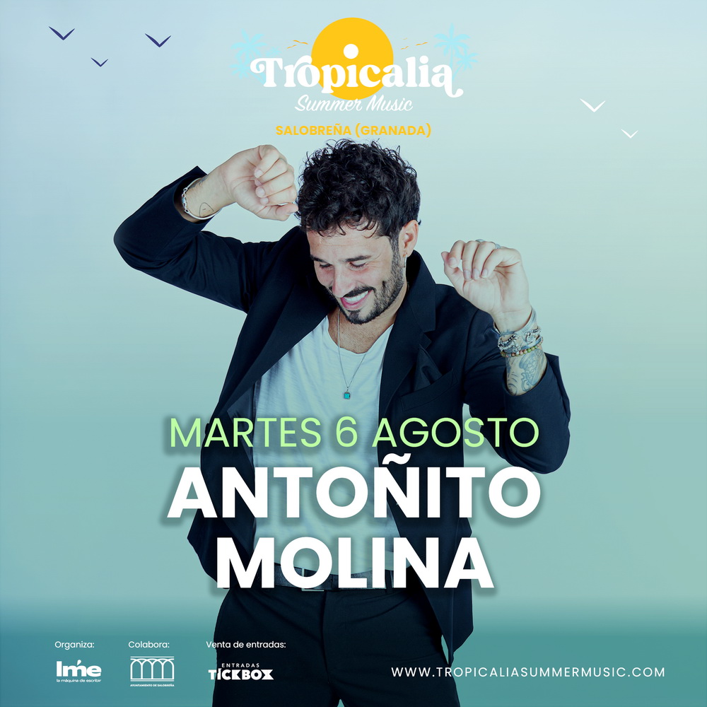 Nuevo artista confirmado para Tropicalia Summer 2024, Antoñito Molina